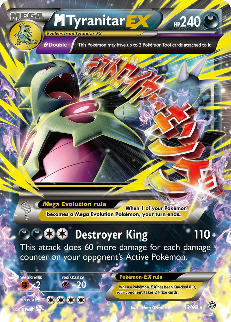 M-Tyranitar EX · Origens Ancestrais