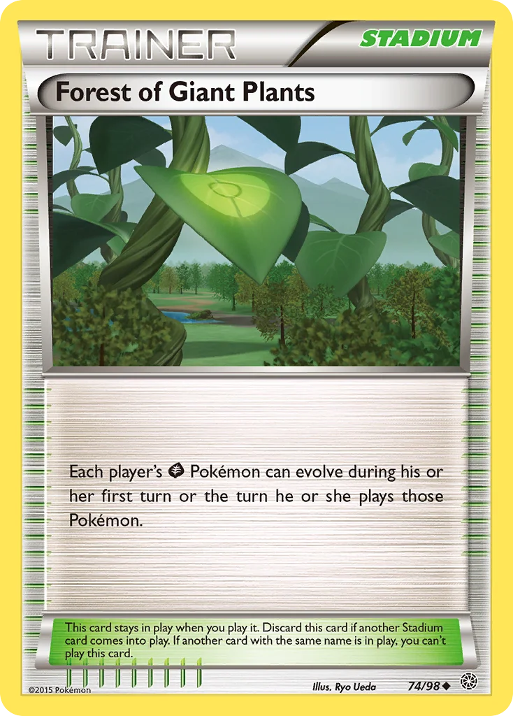 Floresta das Plantas Gigantes · Origens Ancestrais