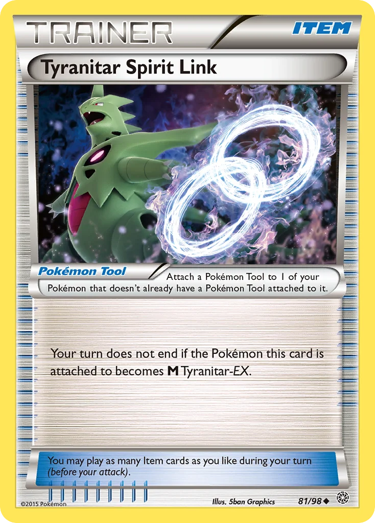 Elo Espiritual de Tyranitar · Origens Ancestrais