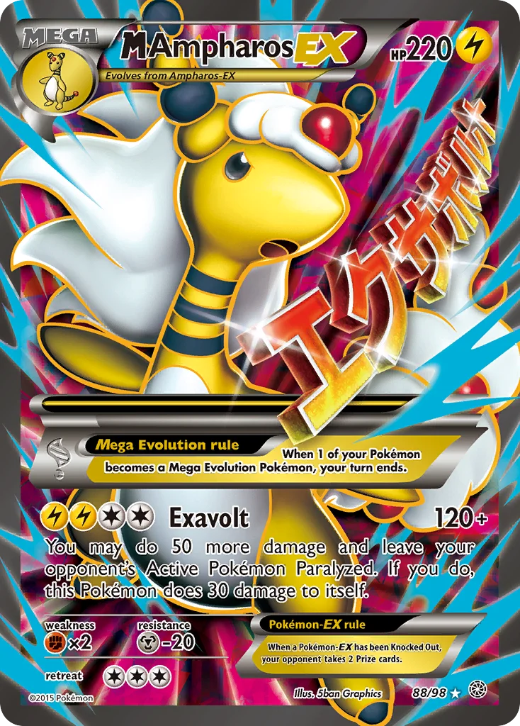M-Ampharos EX · Origens Ancestrais