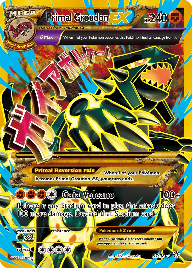 Primal Groudon-EX · Ancient Origins