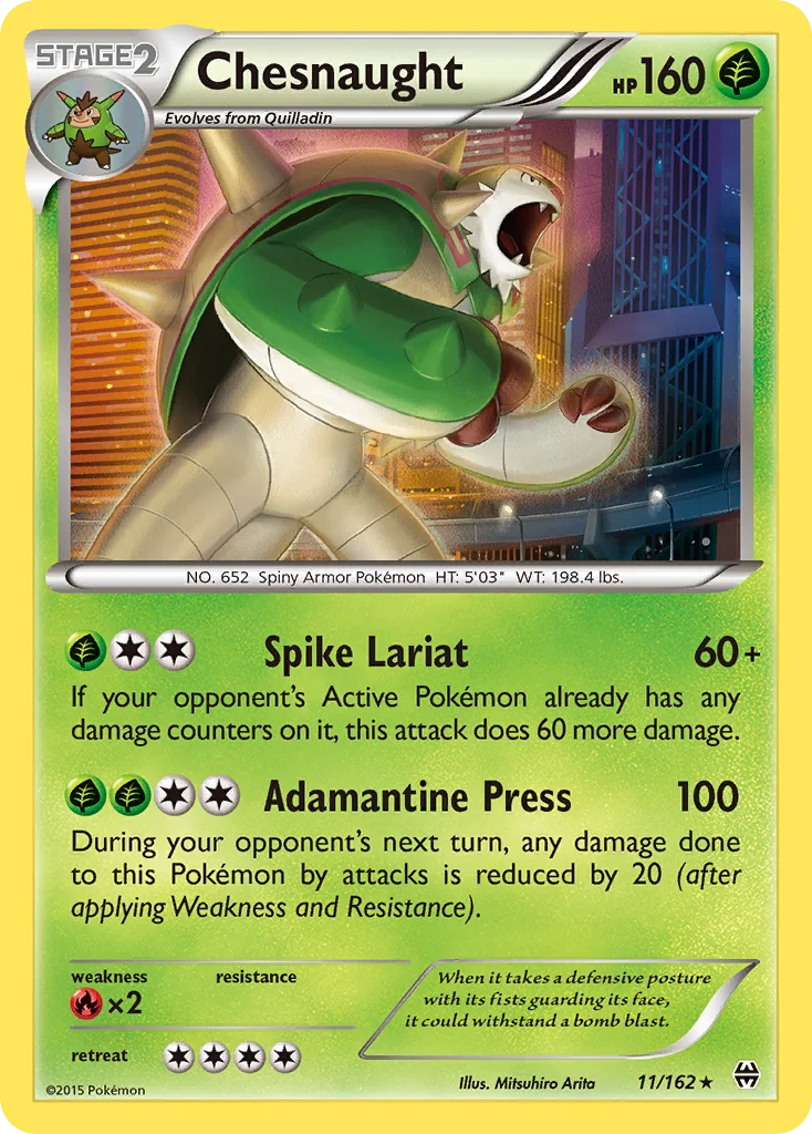 Chesnaught · BREAKthrough
