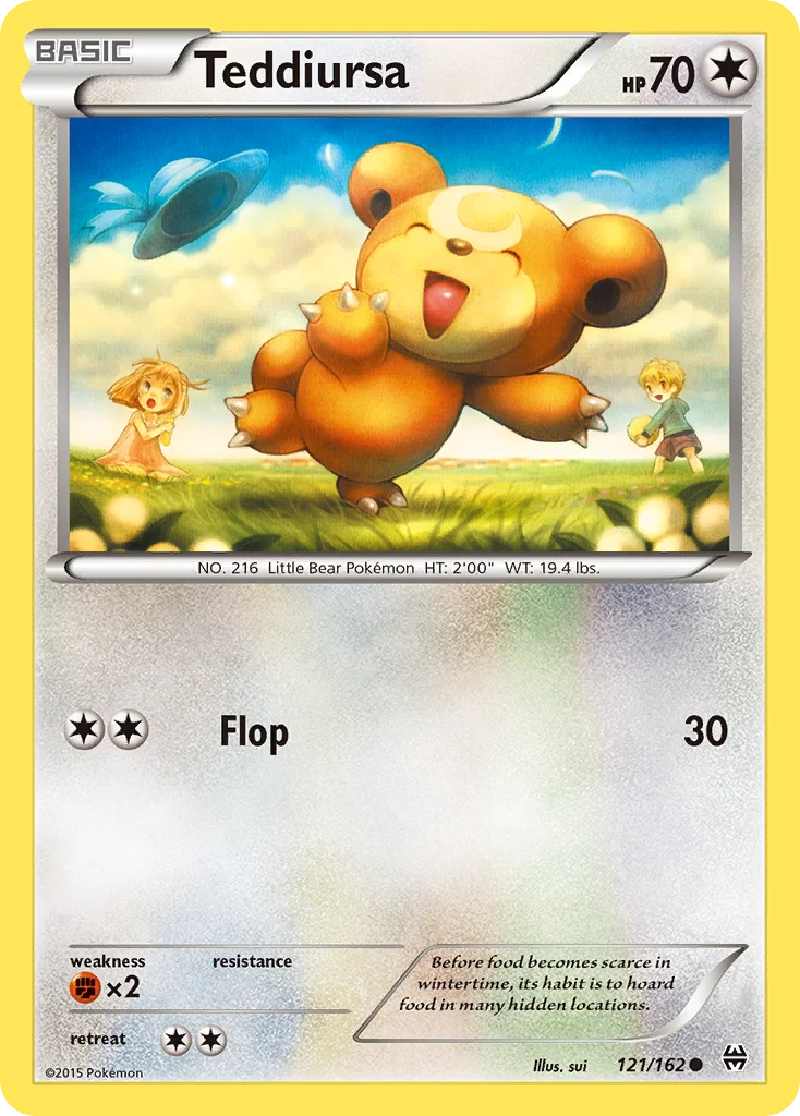Teddiursa · Turbo Revolução