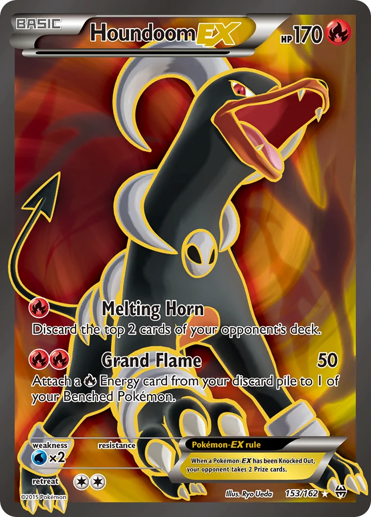 Houndoom-EX · BREAKthrough
