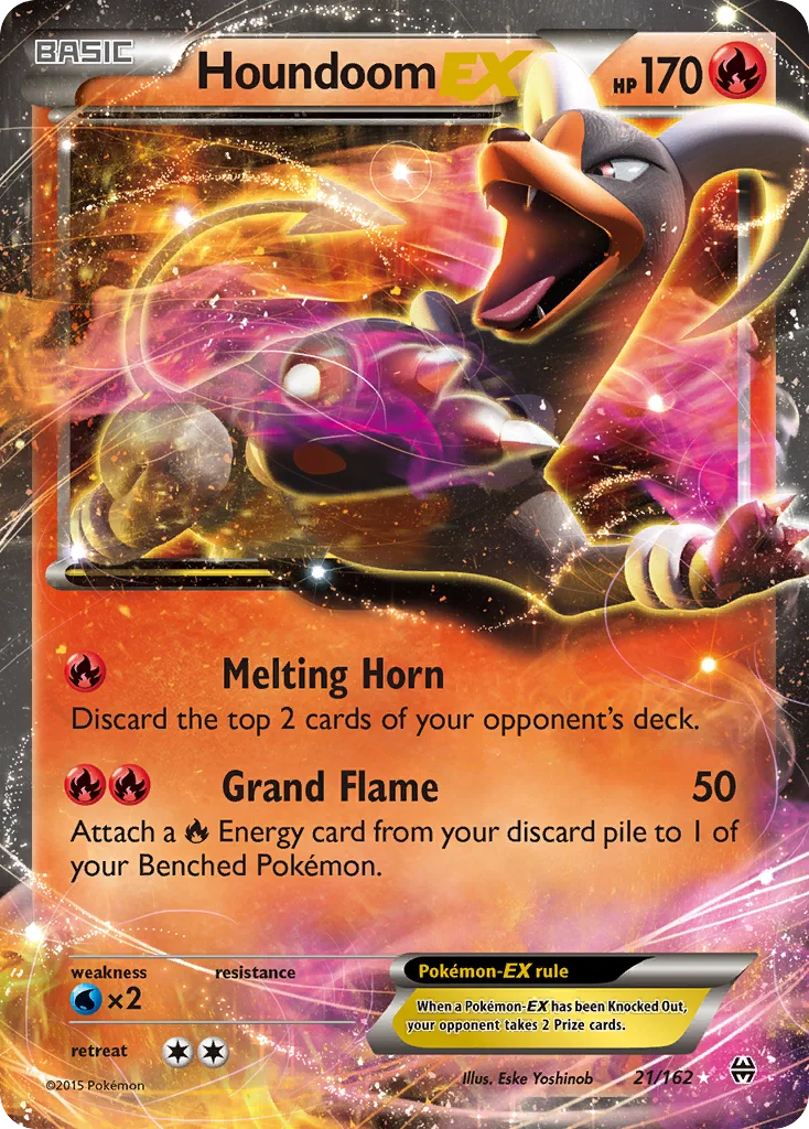 Houndoom-EX · BREAKthrough