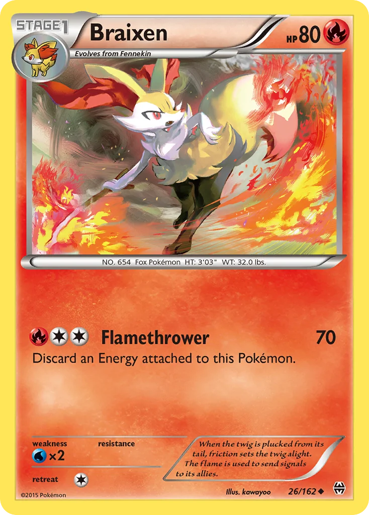 Braixen · Turbo Revolução