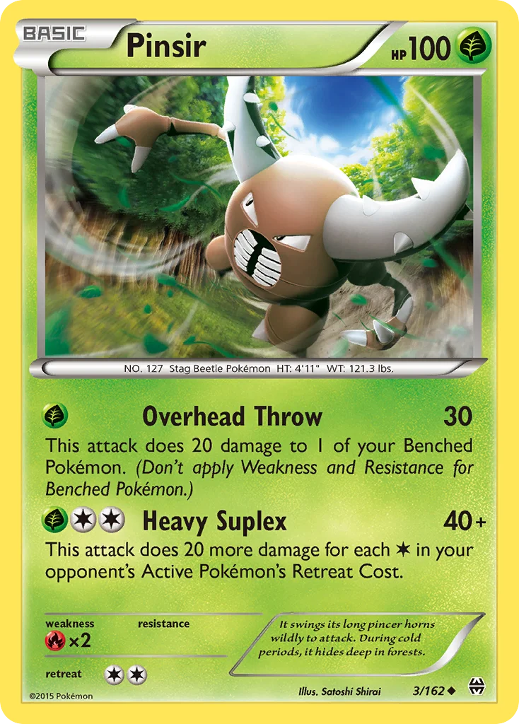 Pinsir · Turbo Revolução