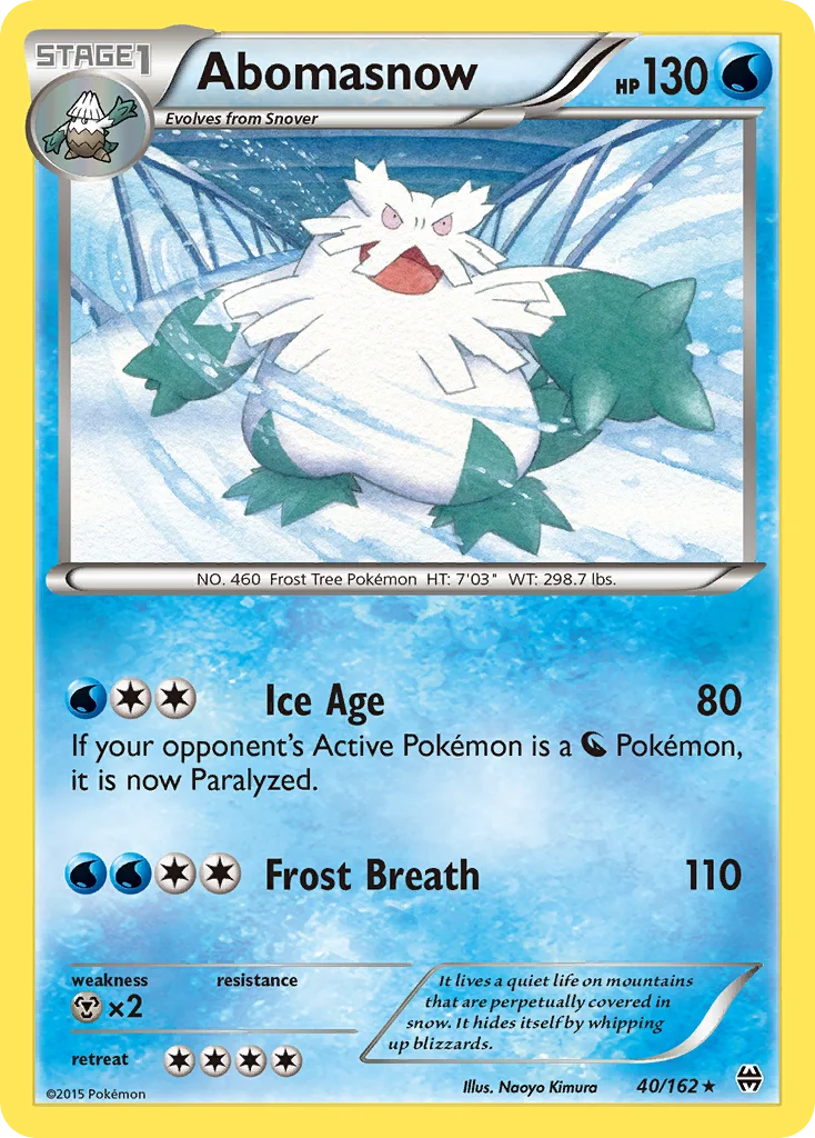 Abomasnow · BREAKthrough