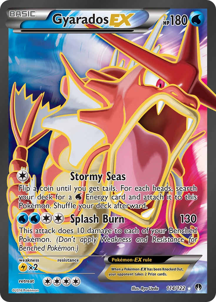 Gyarados EX · Turbo Colisão