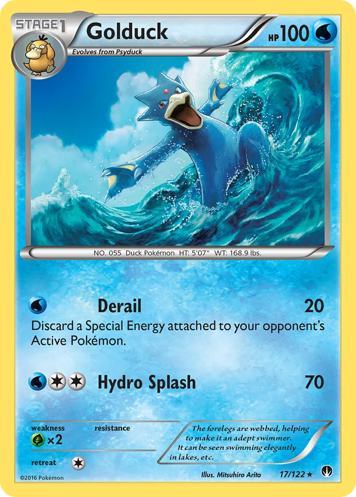 Golduck · Turbo Colisão