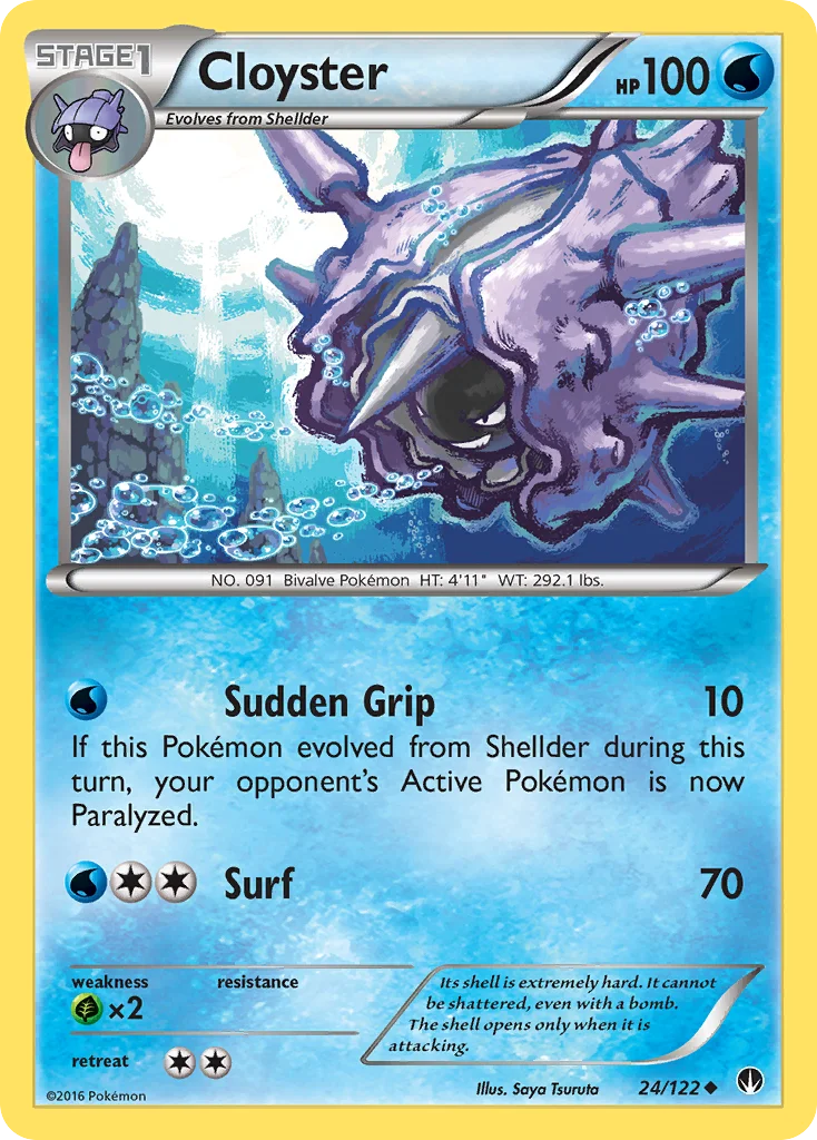 Cloyster · Turbo Colisão