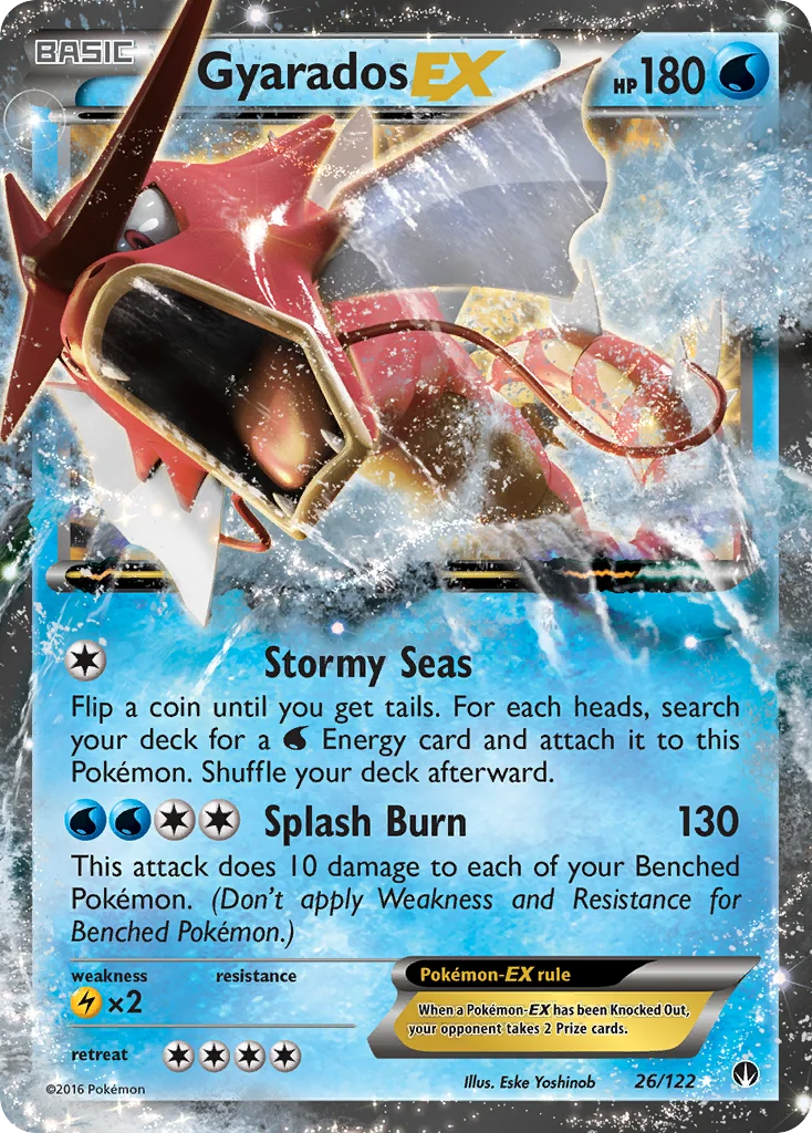 Gyarados EX · Turbo Colisão