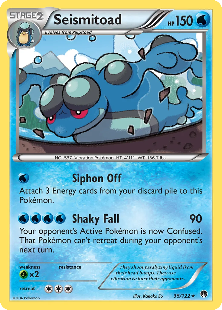 Seismitoad · Turbo Colisão