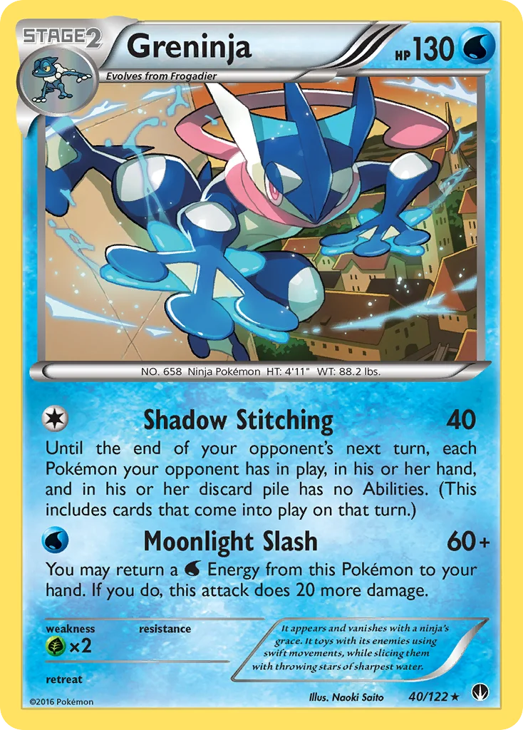 Greninja · Turbo Colisão