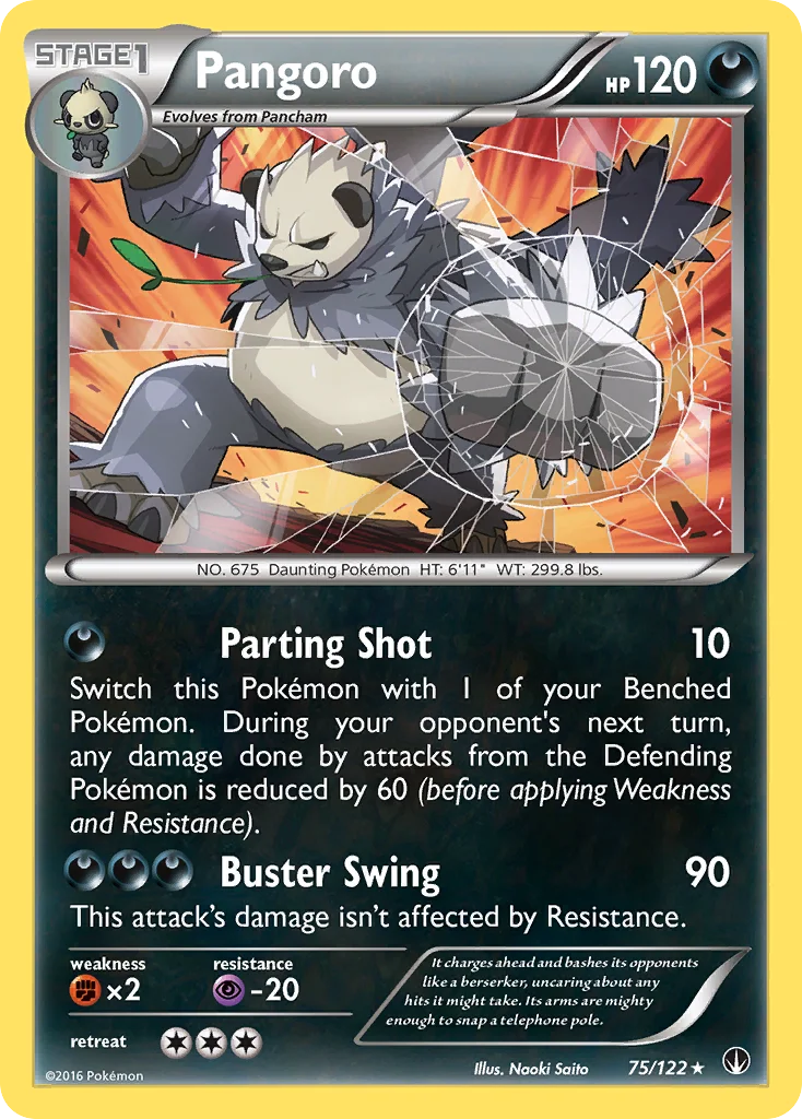 Pangoro · Turbo Colisão
