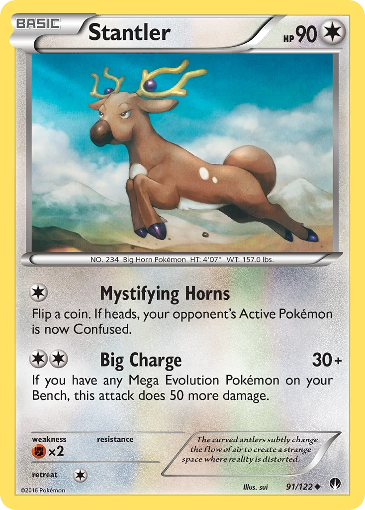 Stantler · Turbo Colisão