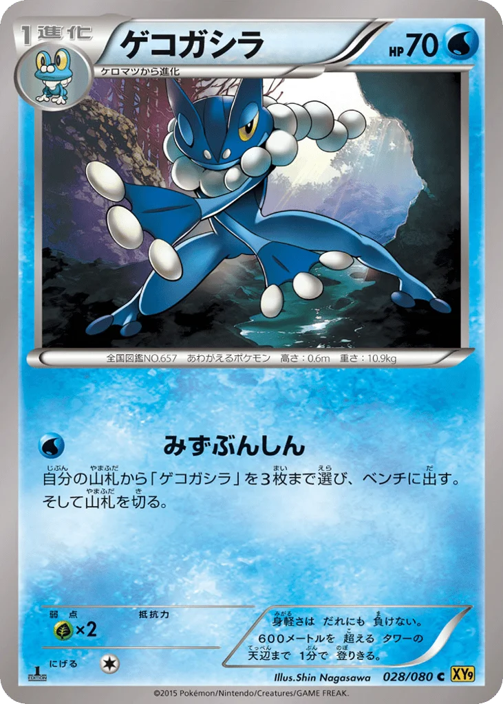 Frogadier · Rage of the Broken Heavens