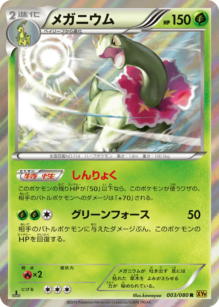 Meganium · Rage of the Broken Heavens