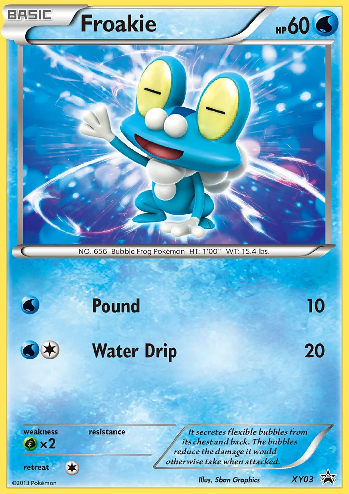 Froakie · XY Black Star Promos