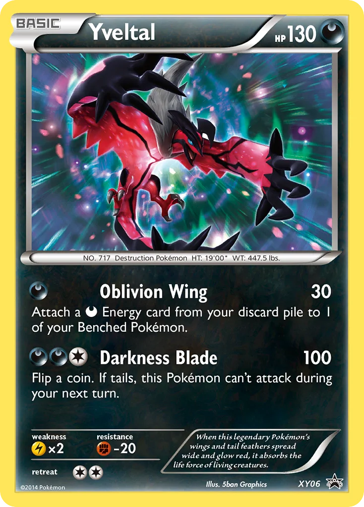 Yveltal · XY Black Star Promos