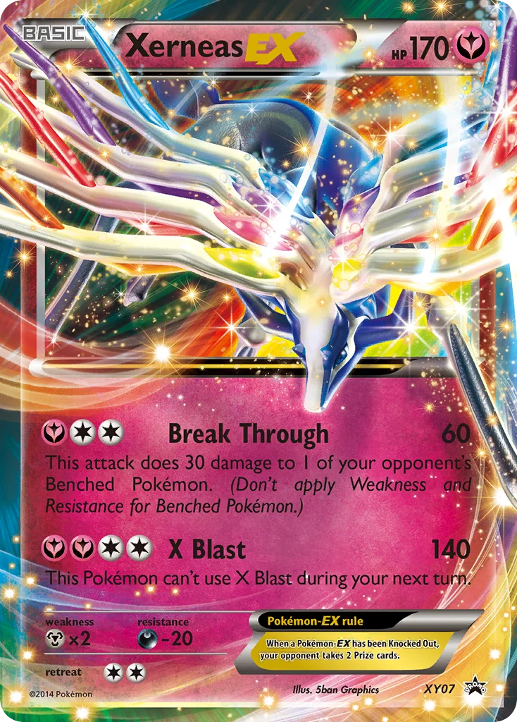 Xerneas-EX · XY Black Star Promos