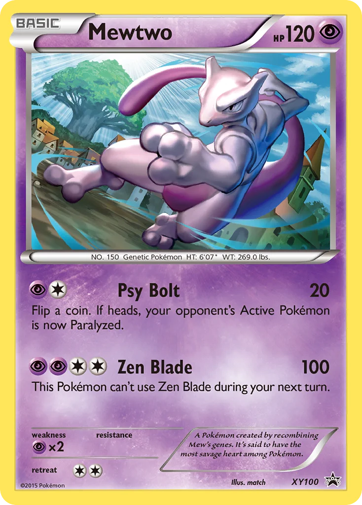 Mewtwo · XY Black Star Promos
