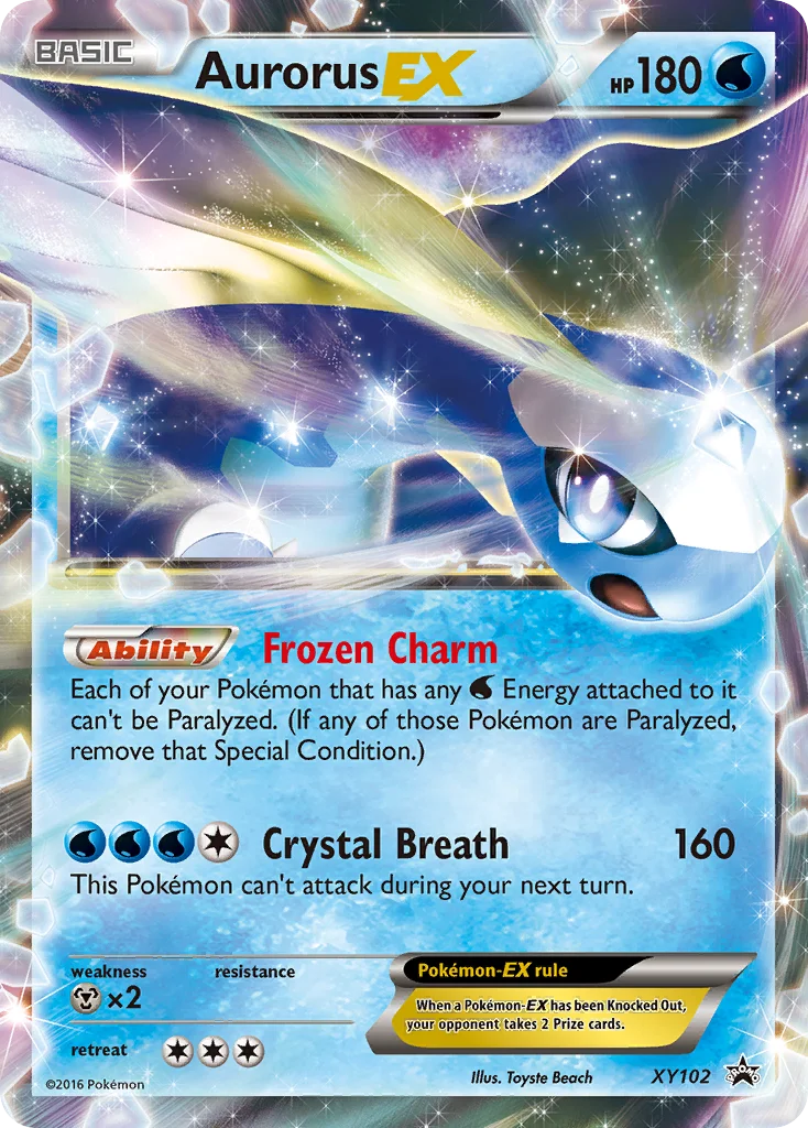 Aurorus-EX · XY Black Star Promos