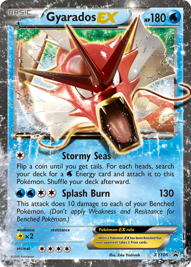 Gyarados-EX · XY Black Star Promos