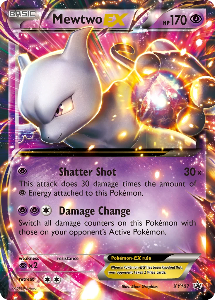 Mewtwo-EX · XY Black Star Promos