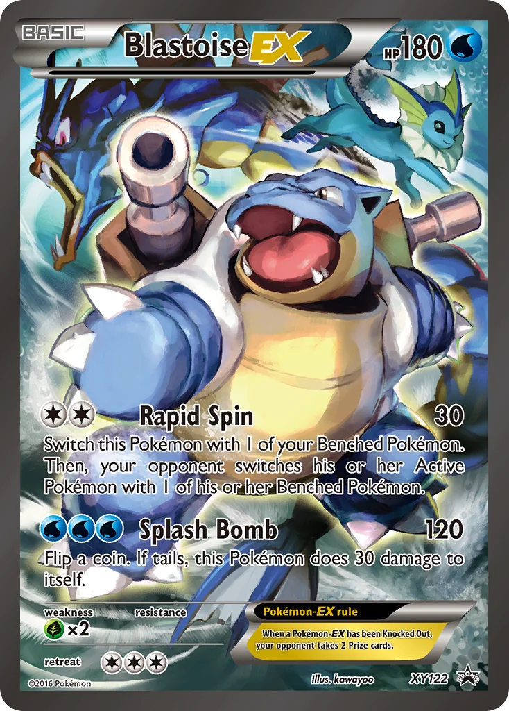 Blastoise-EX · XY Black Star Promos