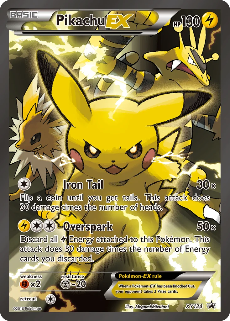 Pikachu-EX · XY Black Star Promos