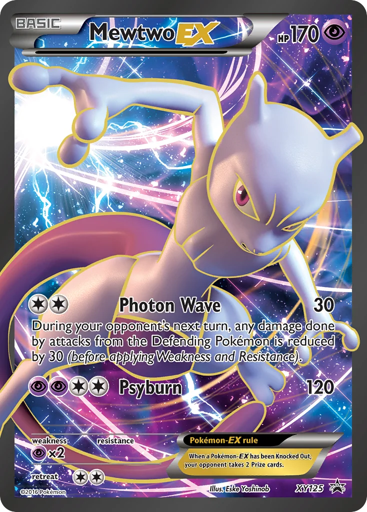 Mewtwo-EX · XY Black Star Promos