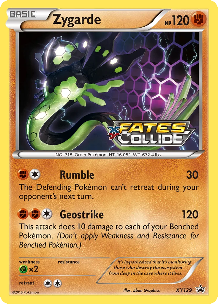 Zygarde · XY Black Star Promos