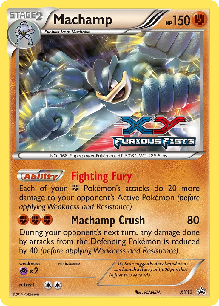 Machamp · XY Black Star Promos