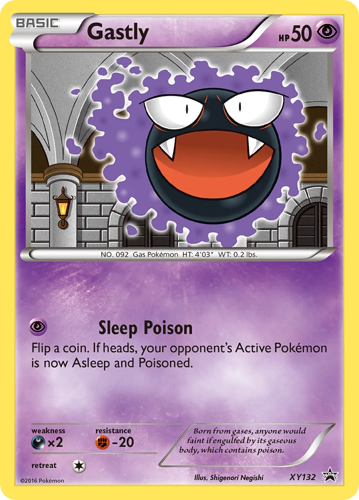 Gastly · XY Black Star Promos