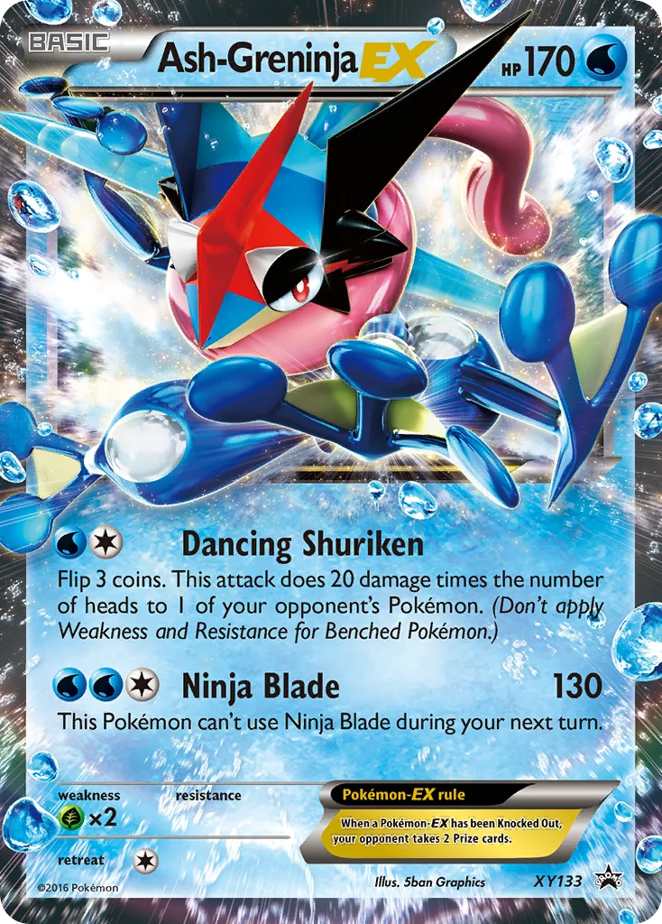 Ash-Greninja-EX · XY Black Star Promos