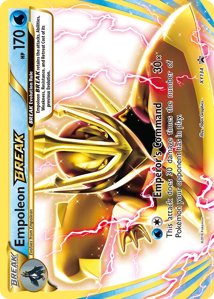 Empoleon BREAK · XY Black Star Promos