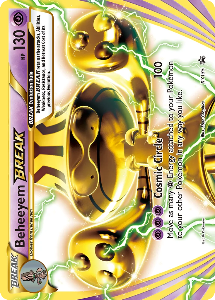 Beheeyem BREAK · XY Black Star Promos