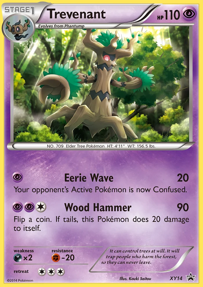 Trevenant · XY Black Star Promos