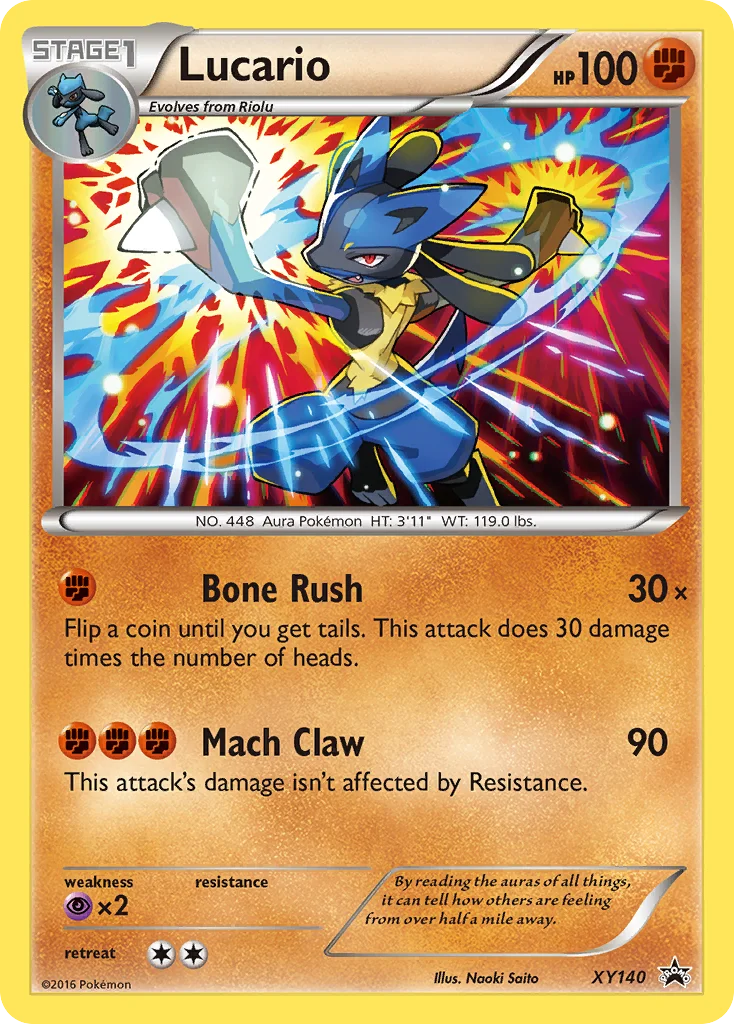 Lucario · XY Black Star Promos