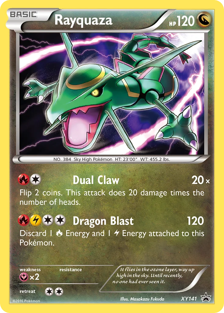 Rayquaza · XY Black Star Promos