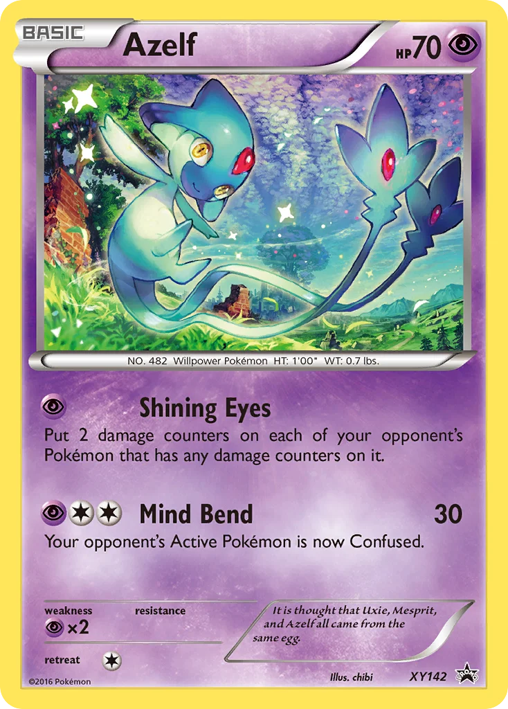 Azelf · XY Black Star Promos