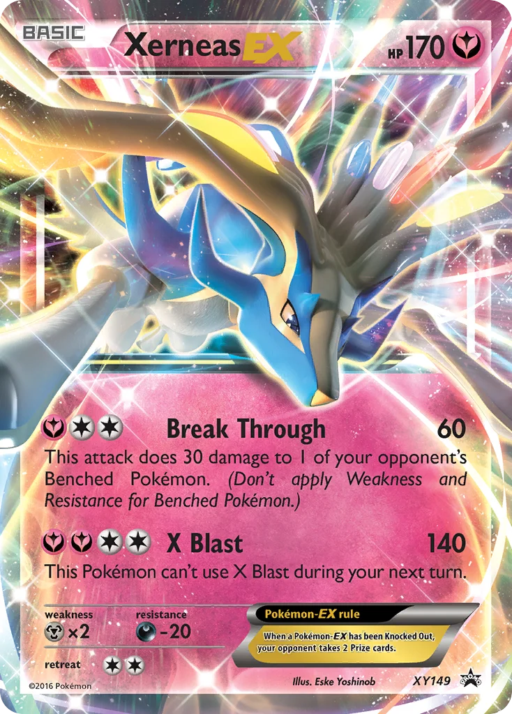 Xerneas-EX · XY Black Star Promos