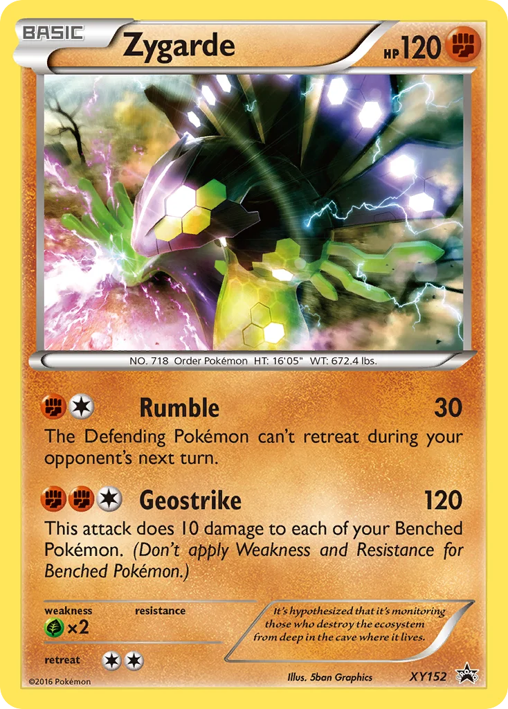 Zygarde · XY Black Star Promos
