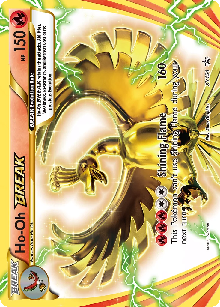 Ho-Oh BREAK · XY Black Star Promos