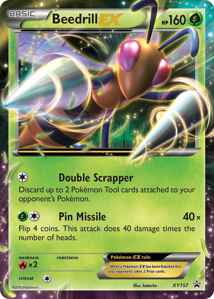 Beedrill-EX · XY Black Star Promos
