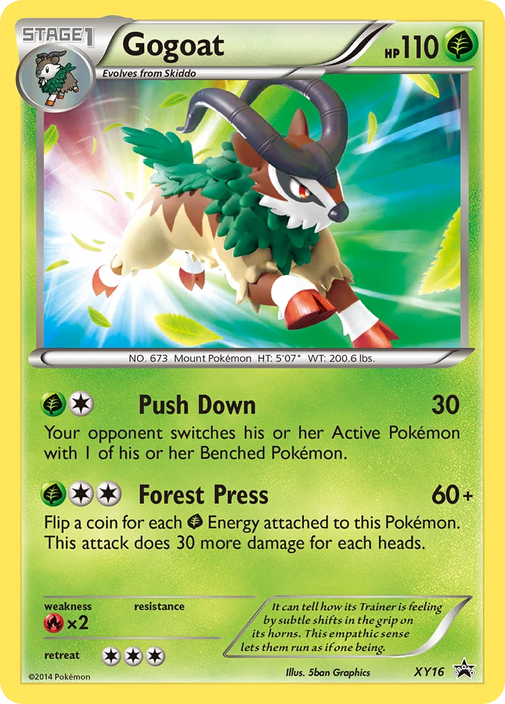Gogoat · XY Black Star Promos