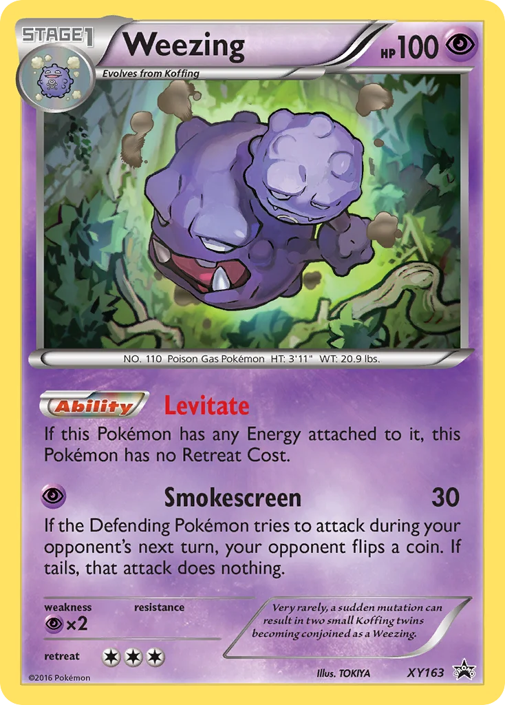 Weezing · XY Black Star Promos