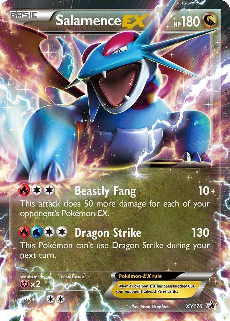 Salamence-EX · XY Black Star Promos