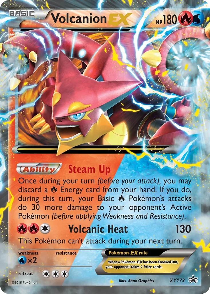 Volcanion-EX · XY Black Star Promos